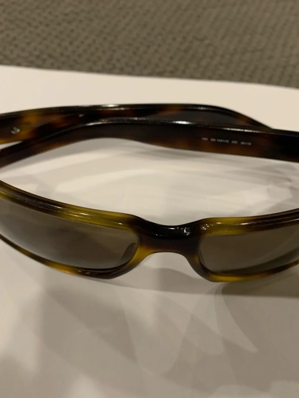 Vintage Gucci Tortoiseshell Square Sunglasses
